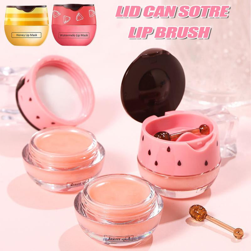 4-Piece Bee Lip Care Set – Balm, Mask, Scrub & Moisturizer