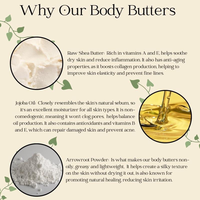 Whipped Body Butter | Whipped Shea Butter | Natural Body Care