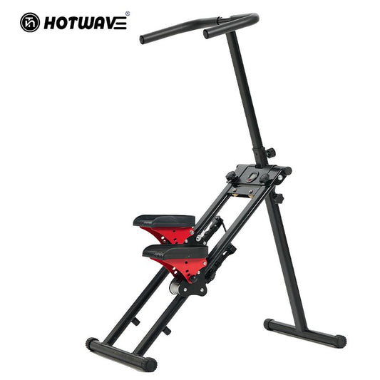 The ONLY Folding Climbing Machine NEEDED – Multi Angle Adjustable Resistance, 300LB Capacity