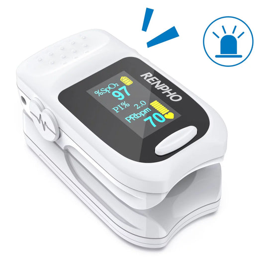 Fingertip Pulse Oximeter – SpO2 & Heart Rate Monitor with OLED Display
